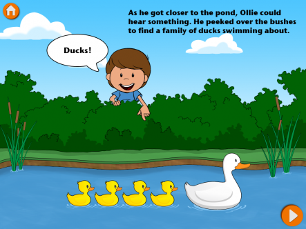 Ollie Goes to the Park - ipad2